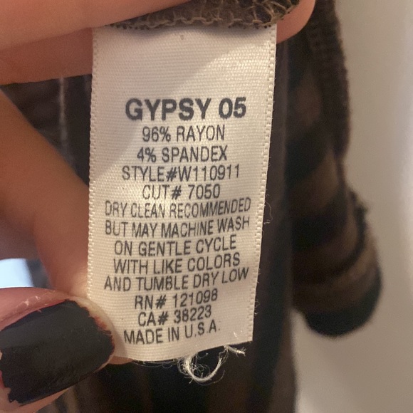 Gypsy 05 striped maxi dress size small - Picture 4 of 5